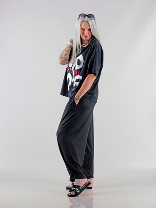 OFF#DLY Tee Spezial black