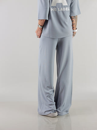 ALIX Scuba Wide Leg Pants light grey