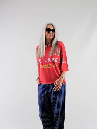 ALIX Big Alix Alix T-Shirt spicy coral