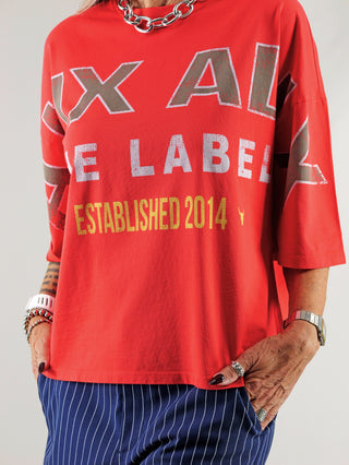 ALIX Big Alix Alix T-Shirt spicy coral