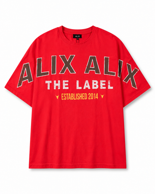 ALIX Big Alix Alix T-Shirt spicy coral