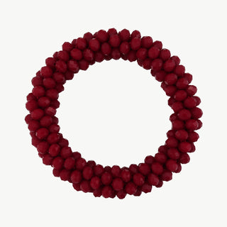 OFF#DLY Elasic Band Glasperle red