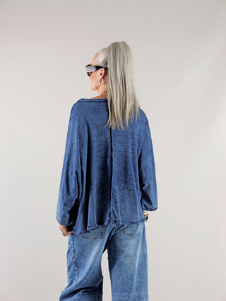 OFF#DLY Longsleeve Rita blue