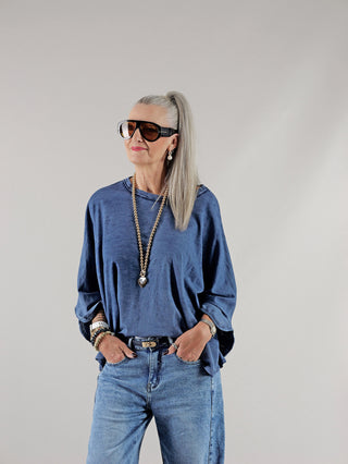 OFF#DLY Longsleeve Rita blue