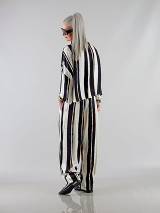 OFF#DLY Pant San Rocco creme/black