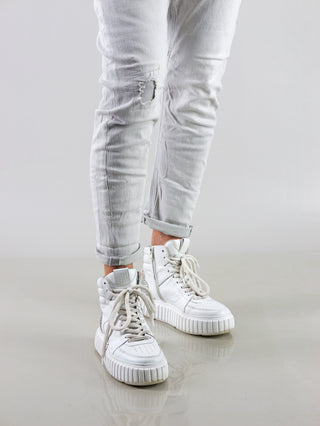 OFF#DLY Destroy Denim Kira grey