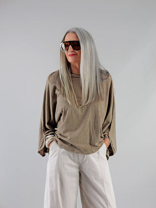 OFF#DLY Longsleeve Rita camel