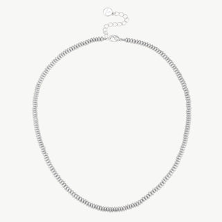 OFF#DLY Halskette rund silber