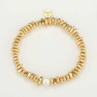OFF#DLY Band Perl a. Hematite gold shiny