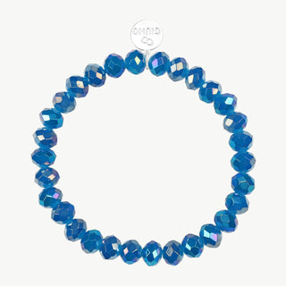 OFF#DLY Kristallperlenarmband klein türkis
