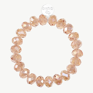 OFF#DLY Kristallperlenarmband camel