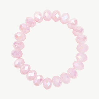 OFF#DLY Kristallperlenarmband rose