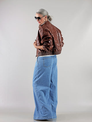 OFF#DLY Wide Denim Raffi lightblue