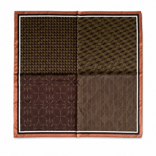 Co´Couture Shila Silk Scarf brown