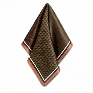 Co´Couture Shila Silk Scarf brown