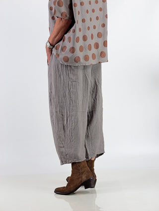 OFF#DLY Linen Pant taupe