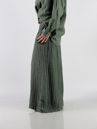 OFF#DLY Palazzo Pant Linen khaki
