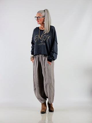 OFF#DLY Sweat Cesena black