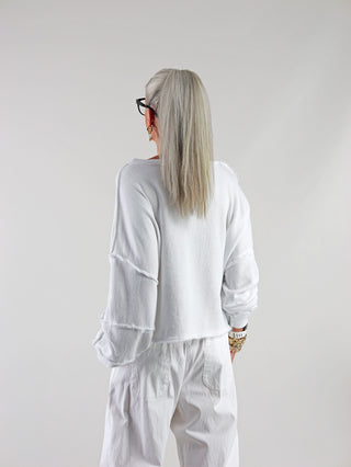 OFF#DLY Sweat Cesena white