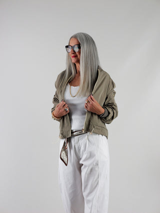 OFF#DLY Jacke Conny taupe