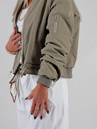 OFF#DLY Jacke Conny taupe