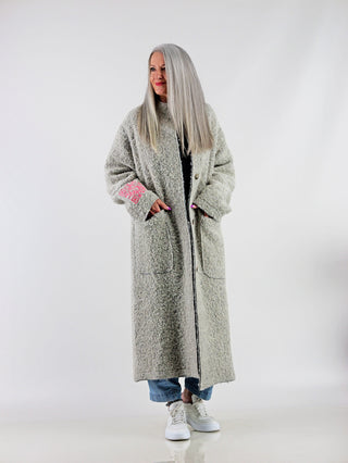 LIV BERGEN Split Coat lightgrey