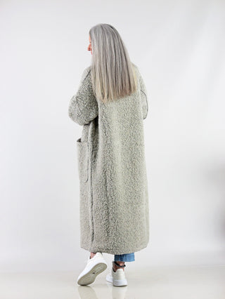 LIV BERGEN Split Coat lightgrey