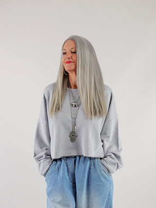 LIV BERGEN Lugano Sweater faded black