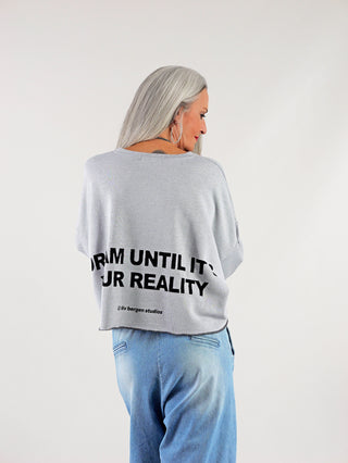 LIV BERGEN Lugano Sweater faded black