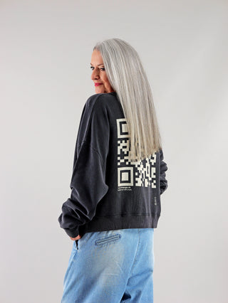 LIV BERGEN Graz QR Sweater black