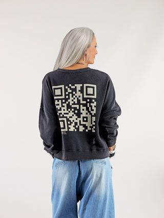 LIV BERGEN Graz QR Sweater black