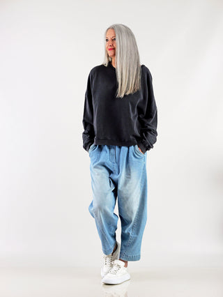 LIV BERGEN Ella Vintage Sweater black