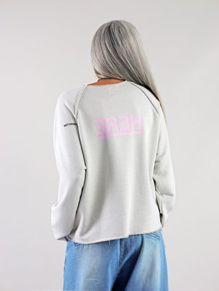 LIV BERGEN Fine Sweater faded black
