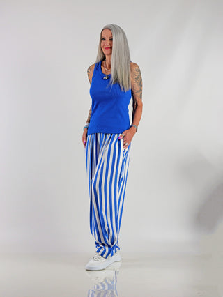 OFF#DLY Pant Royal Stripes