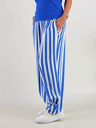 OFF#DLY Pant Royal Stripes
