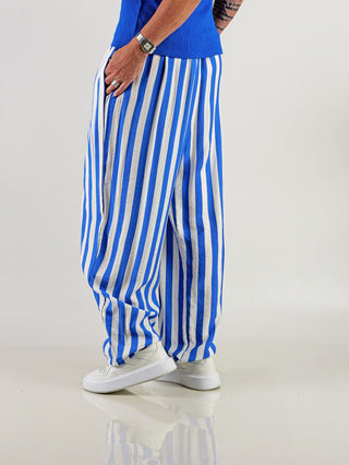 OFF#DLY Pant Royal Stripes
