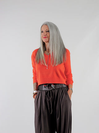 OFF#DLY Kurzpulli Renata orange