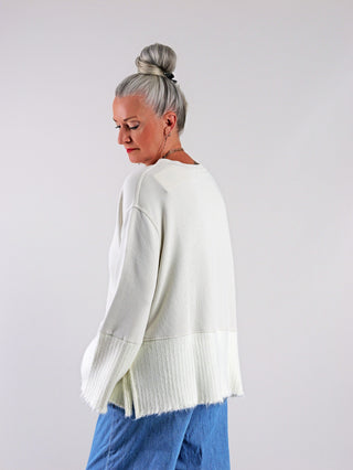 LIV BERGEN Sweater Planet creme
