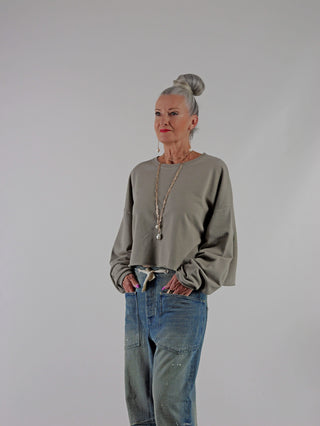 LIV BERGEN Sweater Lugano Mud