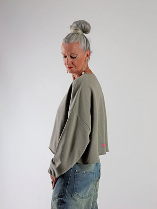 LIV BERGEN Sweater Lugano Mud