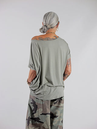 OFF#DLY Tee Nikki khaki
