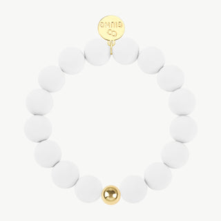 OFF#DLY Armband weiß