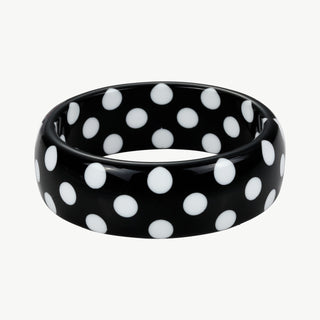 OFF#DLY Armband Polka Dots black/white