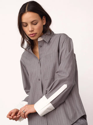 Co Couture PENNY Pin Shirt mid grey