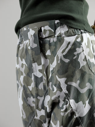 OFF#DLY Pant Camouflage white/khaki