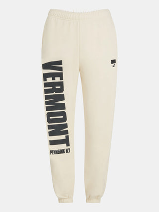 PENN&INK Trousers Print ecru/antra