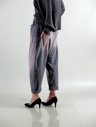 OFF#DLY Pant Baggy Zoe anthrazit