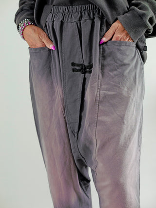 OFF#DLY Pant Baggy Zoe anthrazit