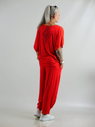 OFF#DLY Shirt Giarra red