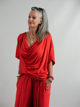 OFF#DLY Shirt Giarra red